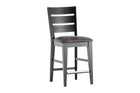 Gourmet Shadow Counter Table + 4 Upholstered Stools